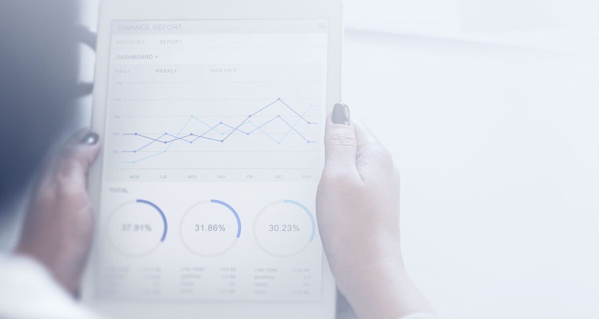 Person holding tablet