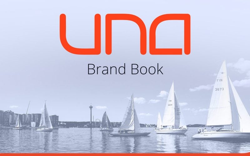 UNA Brand Book cover