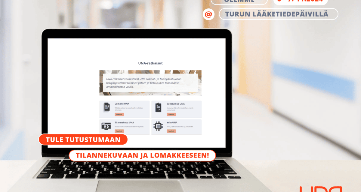 Olemme Turun Lääketiedepäivillä