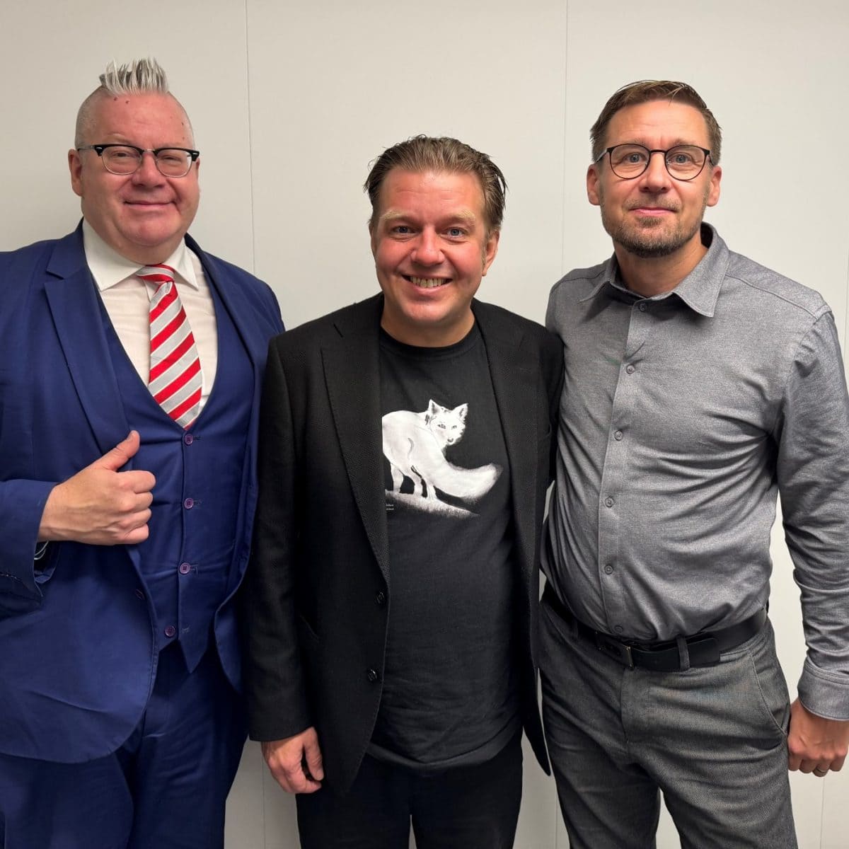 Jan Erola, Antti Rantanen ja Juha Rannanheimo