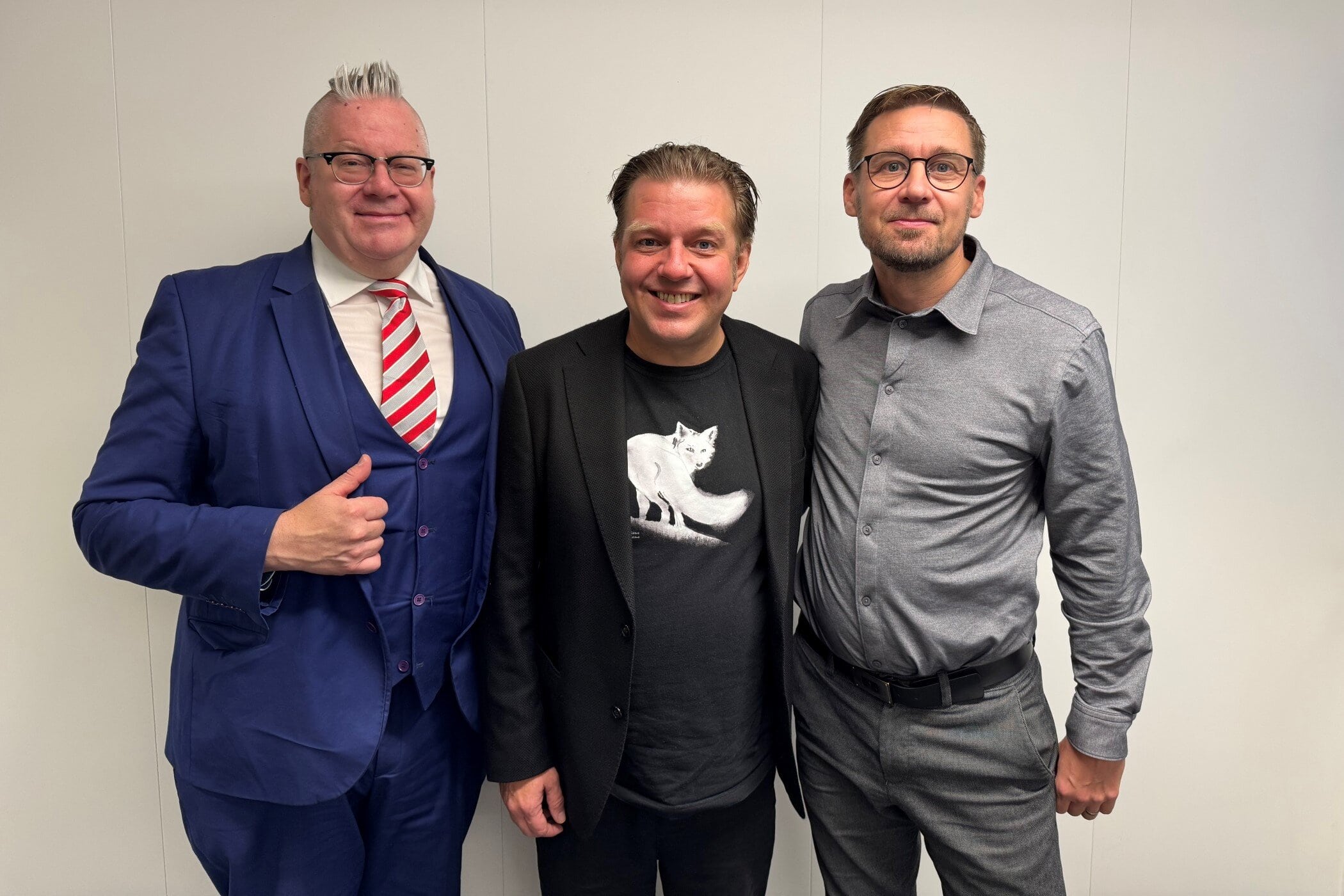Jan Erola, Antti Rantanen ja Juha Rannanheimo